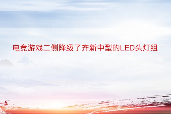 电竞游戏二侧降级了齐新中型的LED头灯组